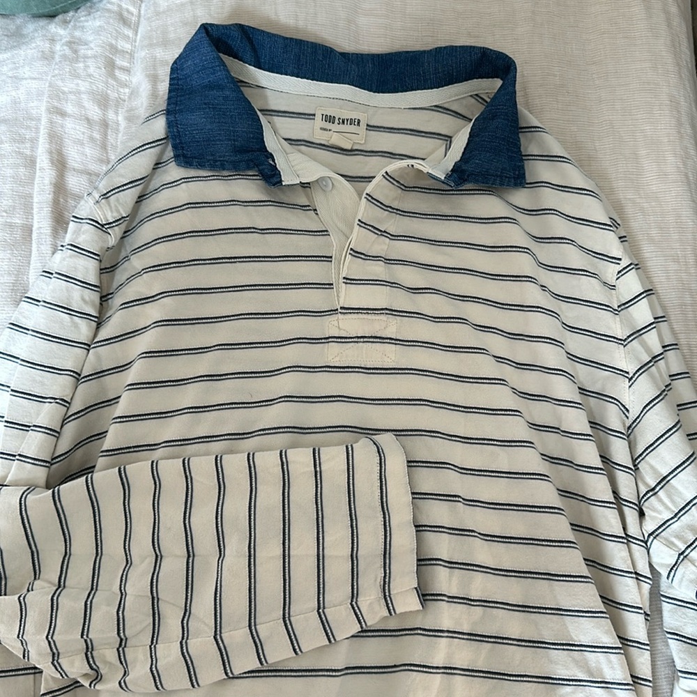 Todd Snyder Long sleeve rugby shirt